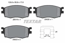 Textar 2501901 brake pad set, disc brake for Hyundai