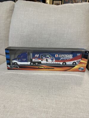 Hot Wheels 2001 Jeff Burton #99 Citgo Racing Team Transporters Semi Truck