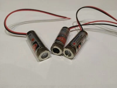 1x Laserdiode 5mW Rot 650nm Punktlaser Kreuzlaser Linienlaser 3-5V Laser Module