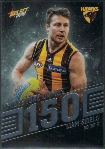 2018 AFL Select Footy Stars AFL MILESTONE GAMES; Individual Card Sale. - Picture 6 of 10