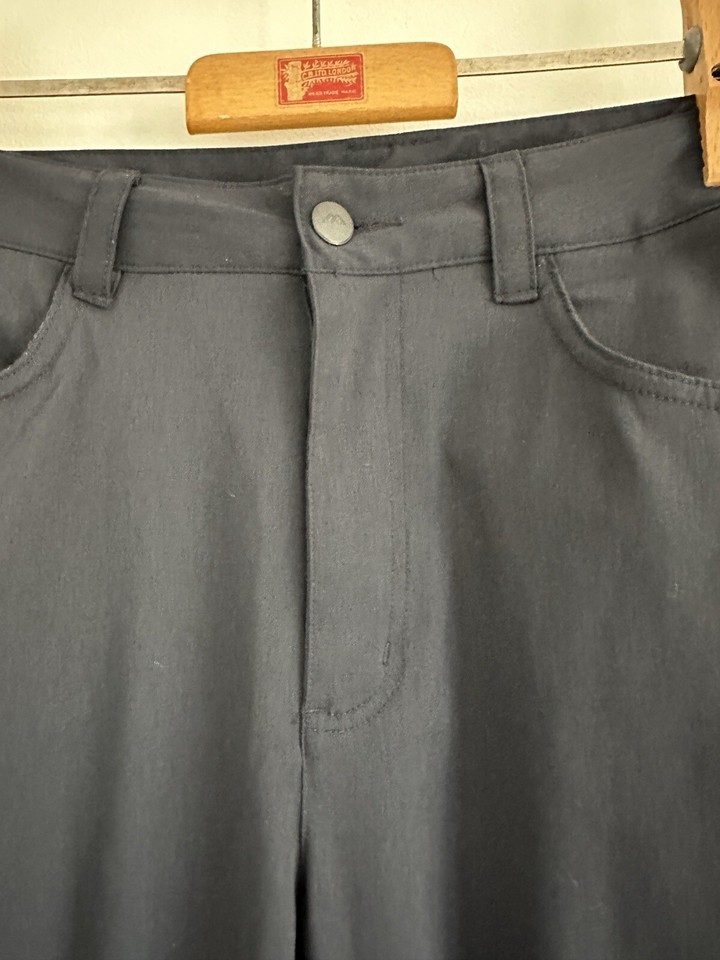 Kathmandu Men’s Slim Fit Navy Blue Trousers Size M Waist 34in Walking