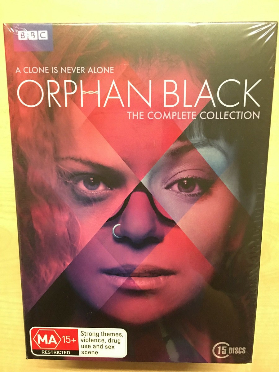 ORPHAN BLACK THE COMPLETE SERIES SEASON DVD 15-DISC SET