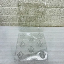 Lot of 2‼ NEW‼ Candy Molds N More Fleur de Lis Chocolate Candy Mold CML-188