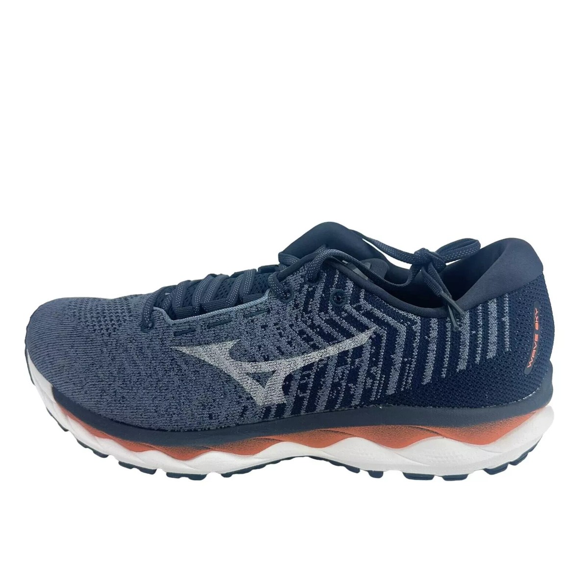 Brand New MIZUNO MEN'S WAVE SKY WAVEKNIT (SIZE:9 GREY)