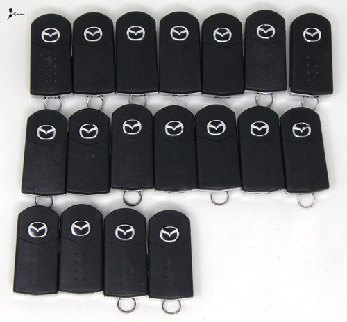 Mixed Lot x18 OEM Mazda Flip Key Remote Transmitters MIXED FCCIDs - Picture 2 of 2