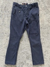 Gap Kids Boys Chino Pants Navy Blue Size 7 Regular Adjustable Waist
