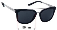 SFx Replacement Sunglass Lenses Fits Arnette Juncture An4232 - 56mm Wide