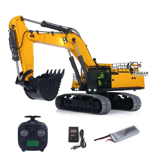 ZOOMLION ZE960G 1/12 RC Escavatore Idraulico Metallo Doppia Pompa RTR Escavatore Pesante - Foto 5 di 12