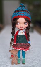 Blythe Outfit von Lusisiz, Kleid, Mütze, Str...