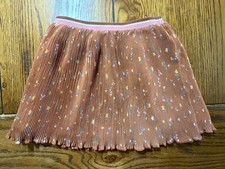 Matilda Jane Winnie Skirt EUC Girls Just Imagine Pleated Floral Size 2