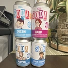 Funko Soda Stranger Things Dustin Barb Hopper Steve Harrington Limited Edition