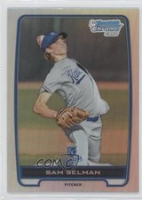 2012 Bowman Draft Chrome Draft Picks Refractor Sam Selman #BDPP116 0f8
