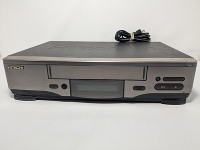 Hitachi VT-FX621A VHS HiFi Stereo VCR Dynamic Picture Enhancer As Is For Repair
