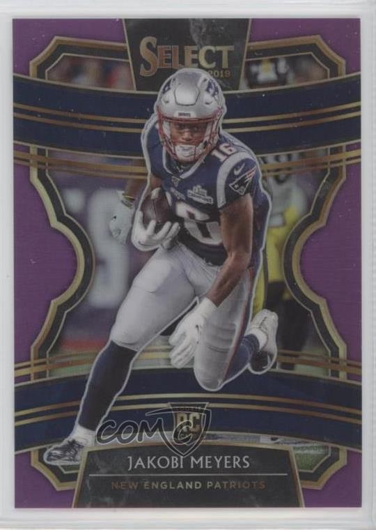 2019 Panini Select Concourse Purple Prizm 40/75 Jakobi Meyers #11 0v0