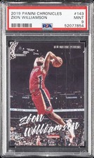 2019 PANINI CHRONICLES #143 ZION WILLIAMSON PSA 9