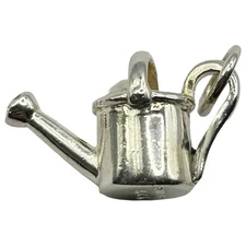 Brown County Silver 925 Sterling Silver Watering Can Charm/Pendant