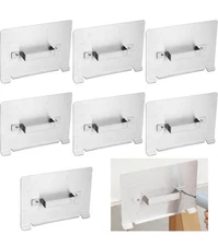 8 Pcs Stainless Steel Door Painting Stands 11"x8" Metal Holder Set