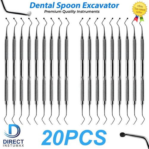 Dental Restorative Spoon Excavator Double Ended Surgical Instruments CE - Afbeelding 1 van 9