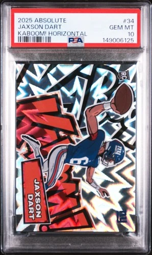 2025 Panini Absolute Jaxson Dart Base (PSA 10)