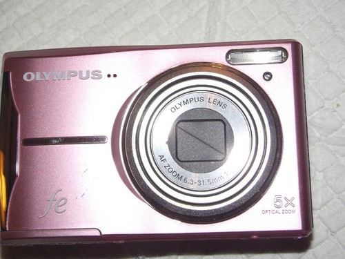 OLYMPUS FE-46 12 MEGAPIXEL DIGITAL STANDBILDKAMERA, PINK - Bild 2 von 5