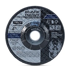 BHA Depressed Center Metal Grinding Wheels for Angle 4 x 1/4 x 5/8