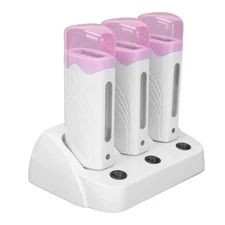 Yosoo 3PCS Epilator Machine Set Portable Electric Hair Removal Wax Epilator... 