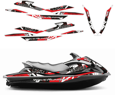 YAMAHA　VX1100 Yamaha VX 110 1100 decals graphics waverunner Deluxe Cruiser Sport