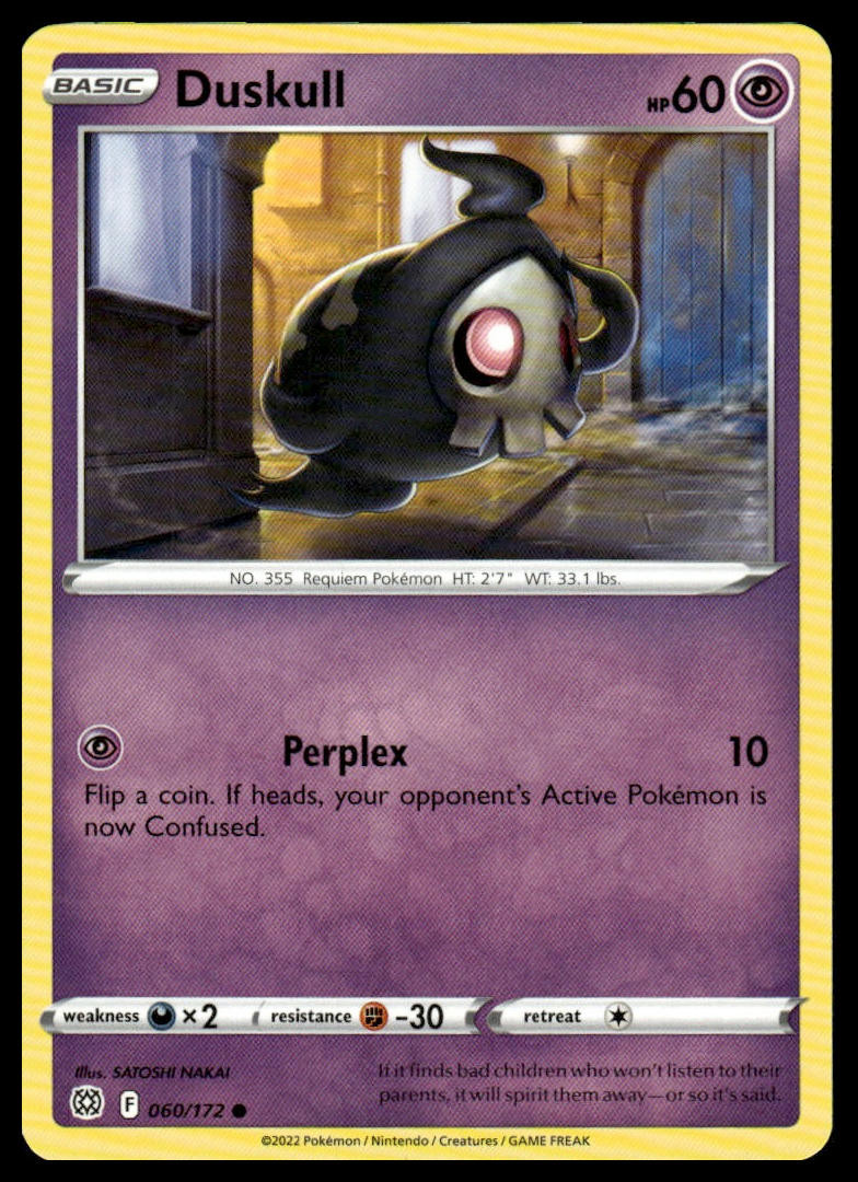 SWSH09: Brilliant Stars #060/172 Duskull | eBay