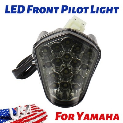 LED Front Pilot Light For Yamaha YZF-R6 2006-07 Upper Head Center Running Light
