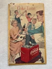 Vintage ORIGINAL 1954 Coca-Cola, Coke, Soda, "Scarce" Cardboard Sign, Good Cond.