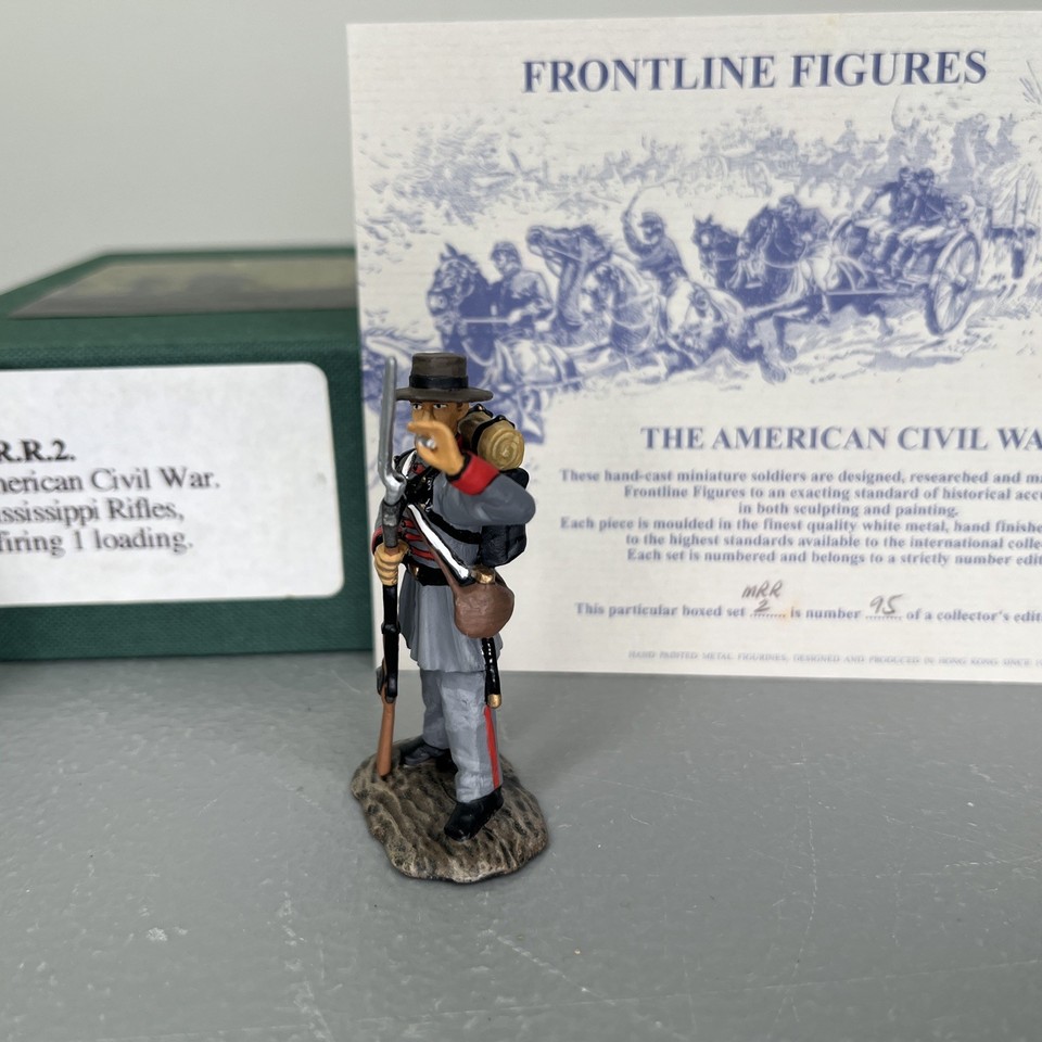 Frontline Figures ACW MRR2 Mississippi Rifles 1 Firing 1 Loading Civil ...