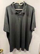 Old Navy Active Polo Shirt Mens XXL Gray Performance Golf Athletic Cloud Motion