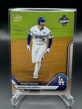 WS-5SP 2025 Topps Now World Series Los Angeles Dodgers Freddie Freeman SP