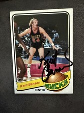 Kent Benson Signed Trading Card Autographed Indiana Hoosiers IU
