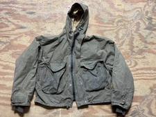 CC Filson Jacket Adult Medium Green Style 1437 Wax Wading Fly Fish Hunting Men