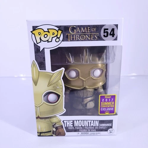 Funko Pop! Game of Thrones The Mountain Armoured #54 2017 Summer Convention