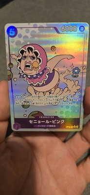 Senor Pink (OP10-067) Parallel / Alt Art One PIECE Japanisch, Boosterfrisch