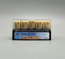 C14 Emax Dental LT A2/C14 Glass Ceramic Lithium Dislicate CAD Cerec Blocks 5