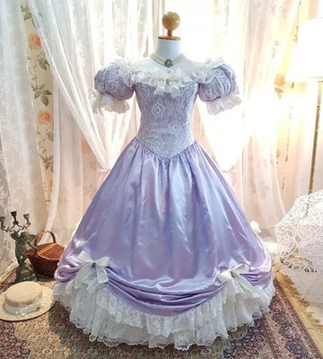 Prom Dress 18th Rococo Historical Costume Evening Dress Medieval Formal Party