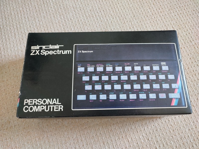 Sinclair ZX Spectrum 48K Boxed Horace Flight Simulator American Football Horizon