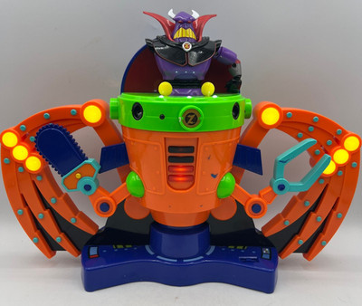 Disney Pixar Toy Story Zurg Spaceship Playset Lights Sounds Figure Working Toy