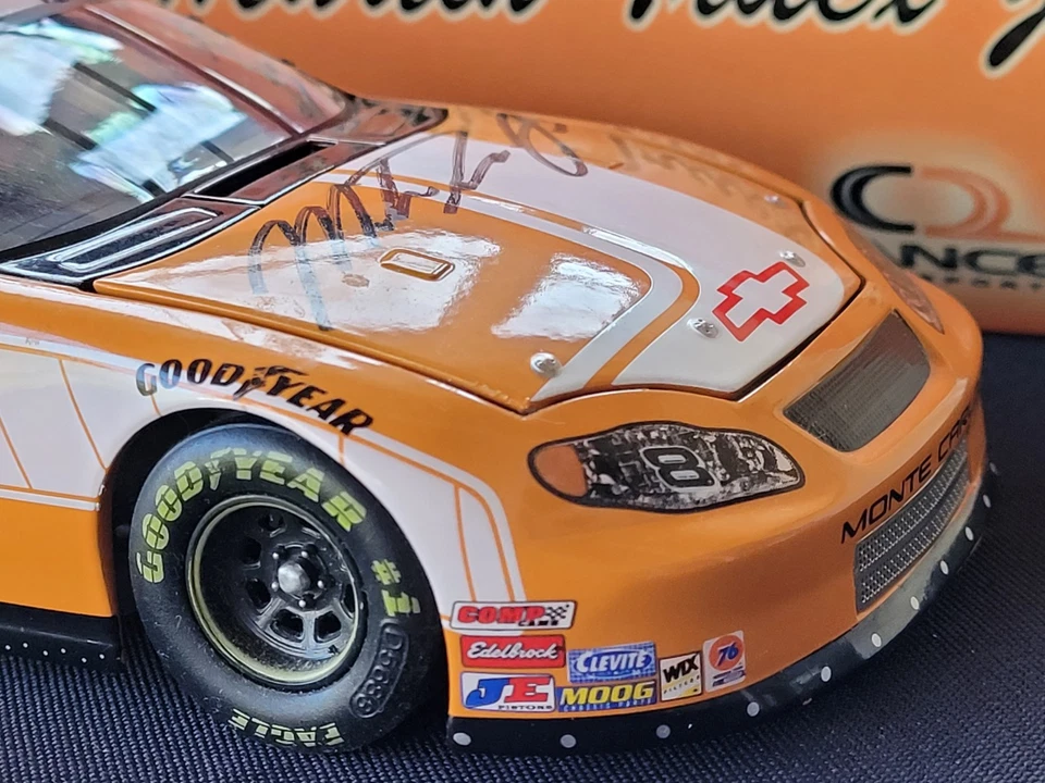 2003 Martin Truex Jr. Signed #8 Chance 2/Richie Evans 1:24 Action NASCAR Diecast - Image 2 of 4