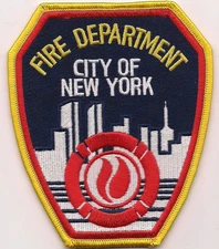 New York City Fire Department (4" x 4.5") fire patch