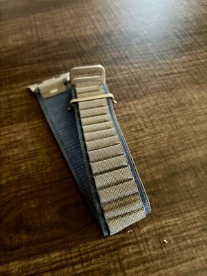 Apple Alpine Loop Band for Watch Ultra/Ultra 2/3 - Blue, M (49mm)