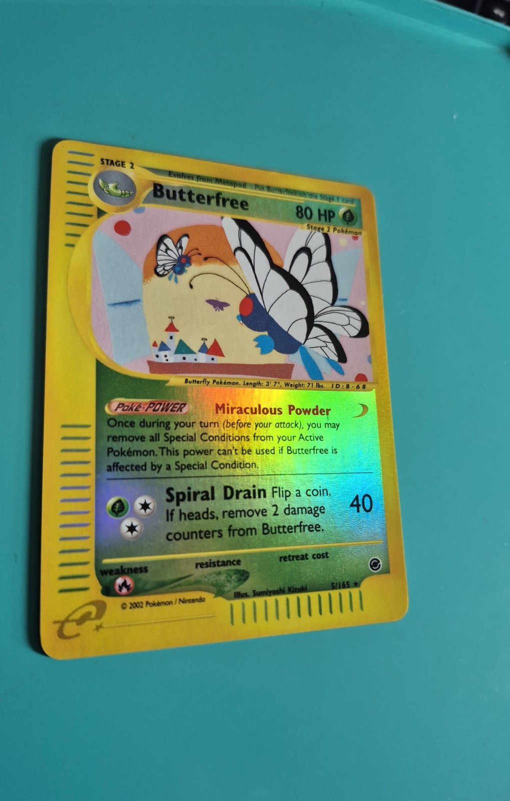 Pokémon Expedition Set Butterfree 5/165 Holo 💎
