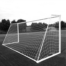 Aoneky Soccer Goal Net - 24 x 8 Ft - Full Size 24 x 8 ft - 0.08 in Cord White