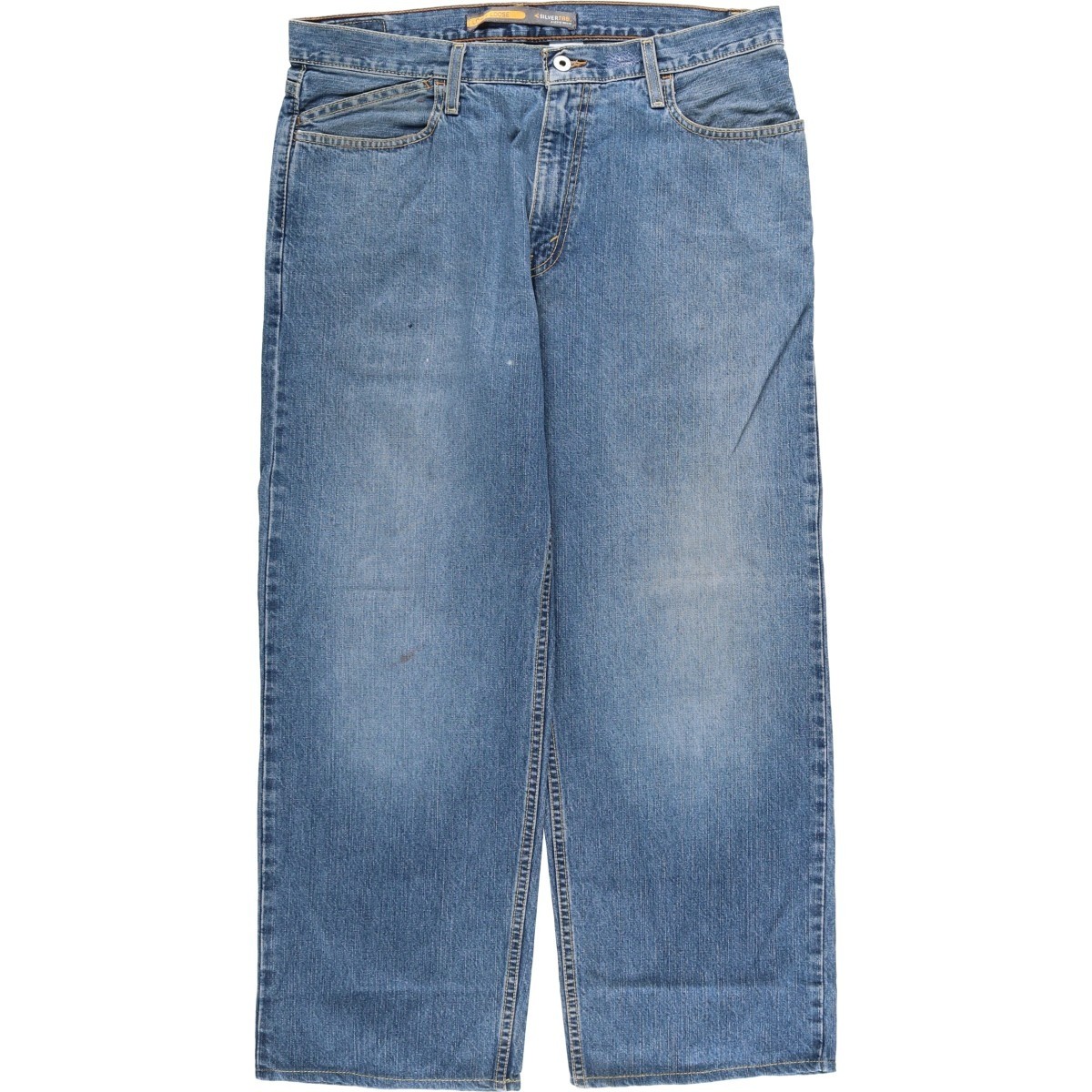 Vintage 2000'S Levi's Silver Tab Low+Loose Straight Denim Pants Men's Size W37