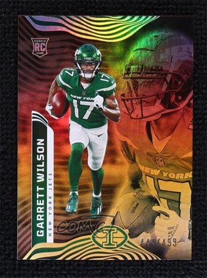 2022 Panini Illusions Trophy Collection Bronze /499 Garrett Wilson Rookie RC v9t
