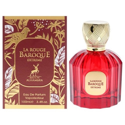 La Rouge Baroque Extreme by Maison Alhambra Eau de Parfum 100ml - Sealed Box