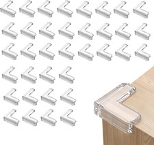36 Pack Corner Protector Baby, Clear Baby Proof Corners and Edges Furniture Corn